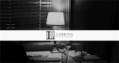 Desktop Screenshot of lebrina.com