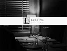 Tablet Screenshot of lebrina.com